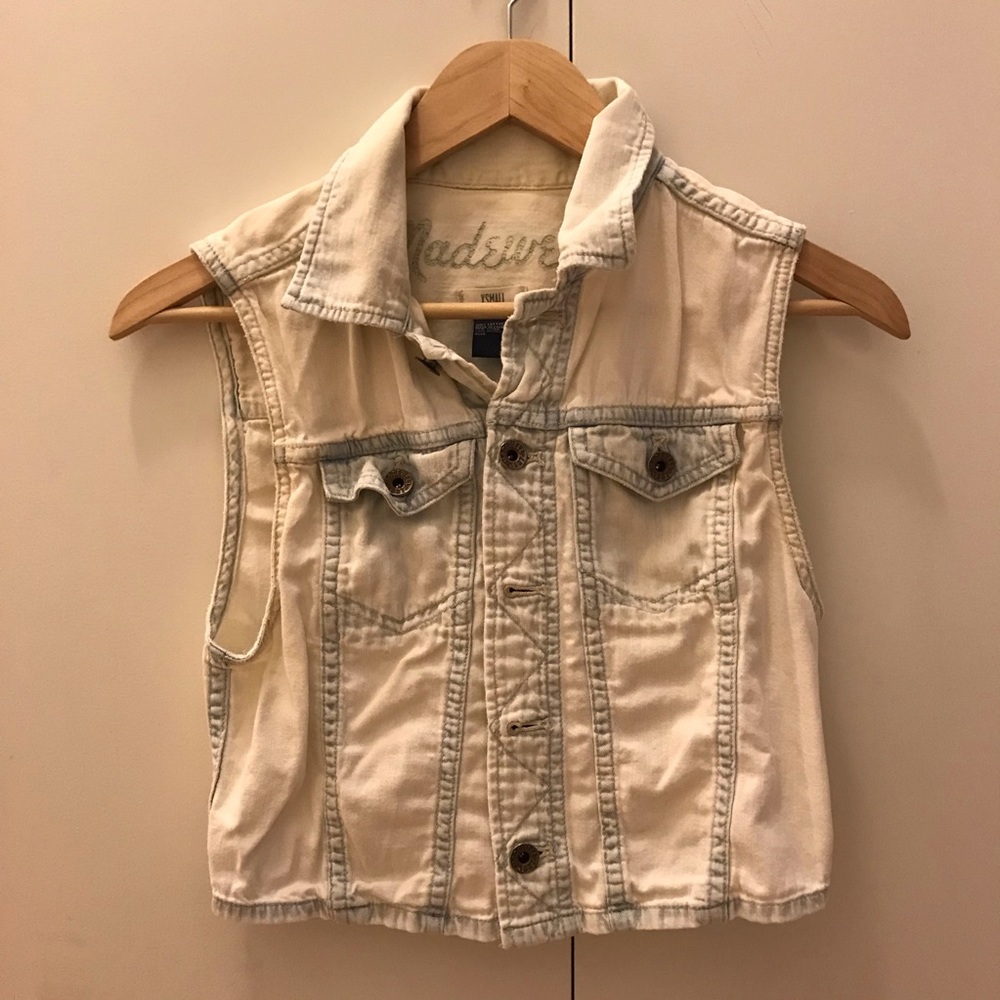 [Madewell] Denim Vest